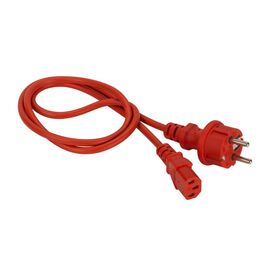 Шнур питания Lanmaster LAN-PP13/SH-1.0-RD, фото 