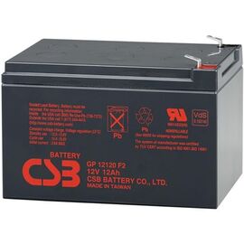 Аккумуляторная батарея для ИБП CSB GP12120 12V 12Ah F2, фото 