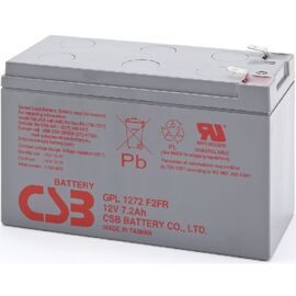 Аккумуляторная батарея для ИБП CSB GPL1272, 12V 7Ah F2 (GPL1272), фото 