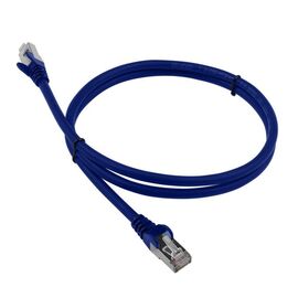 Патч-корд Lanmaster LAN-PC45/S6-0.5-BL, фото 