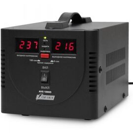 Стабилизатор напряжения Powerman AVS 1000D черный, фото 