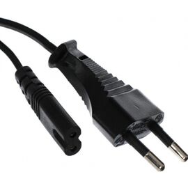 Кабель для аудио-видео техники IEC-320-C7--розетка 220V, TP228-1.8-B, фото 