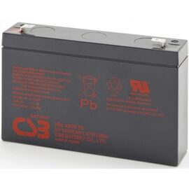 Аккумуляторная батарея для ИБП CSB HRL634W 6V 9Ah F2, фото 