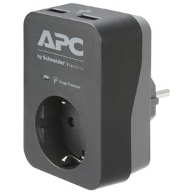 Сетевой фильтр APC Essential SurgeArrest 1 розетка, PME1WU2B-RS, фото 