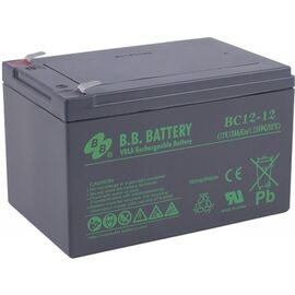 Аккумуляторная батарея для ИБП B.B. Battery BC 12-12 12V 12Ah, фото 