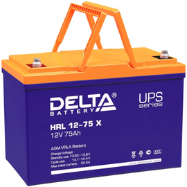 Аккумуляторная батарея для ИБП Delta HRL 12-75 X, фото 
