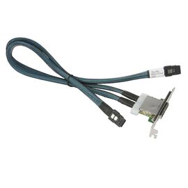 Кабель данных Supermicro Internal-External 2xSFF-8087 -> 2xSFF-8088 0.59м, CBL-0168L, фото 