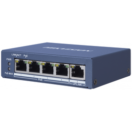 Коммутатор (свитч) Hikvision DS-3E0505P-E, фото 