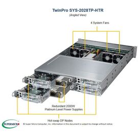 Серверный модуль SuperMicro SYS-2028TP-HTR, фото 