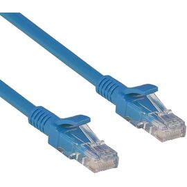 Патч-корд ExeGate UTP-RJ45-RJ45-C6-0,5M-BL EX282024RUS, фото 