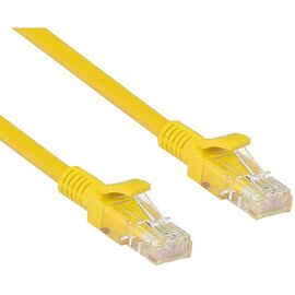 Патч-корд ExeGate UTP-RJ45-RJ45-C6-0,5M-YL EX282021RUS, фото 