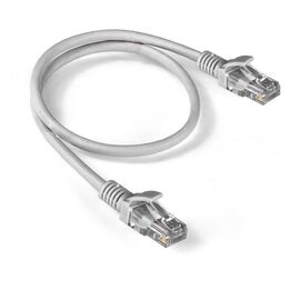 Патч-корд ExeGate UTP-RJ45-RJ45-5e-0,5M-LSZH-GY EX286379RUS, фото 