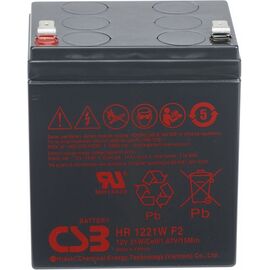 Аккумуляторная батарея CSB HR 1221W F2 12V/5Ah 7609, фото 
