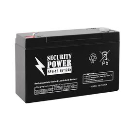 Аккумуляторная батарея Security Power SP 6-12 6V/12Ah 7458, фото 