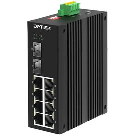 Коммутатор DPTEK DK3110I-8TP2S, фото 