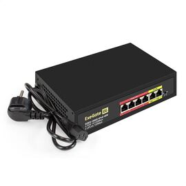 Коммутатор ExeGate EDES-1006D.4PoE-48W EX299020RUS, фото 