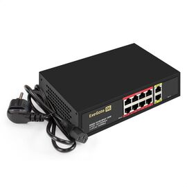 Коммутатор неуправляемый ExeGate EDGS-1010D.8PoE-120W EX299023RUS, фото 