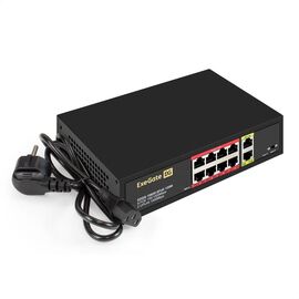Коммутатор неуправляемый ExeGate EDGS-1082D.8PoE-120W EX299028RUS, фото 