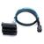 Внутренний интерфейсный кабель Etronlink EL201105 SFF-8643 to 4*SFF-8482 (Mini SAS HD to 4*SAS/SATA), 1m, sata power, фото 