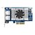 Двухпортовая сетевая карта QNAP QXG-10G2T-X710 10 GbE RJ-45, PCIe Gen3 x4, фото 