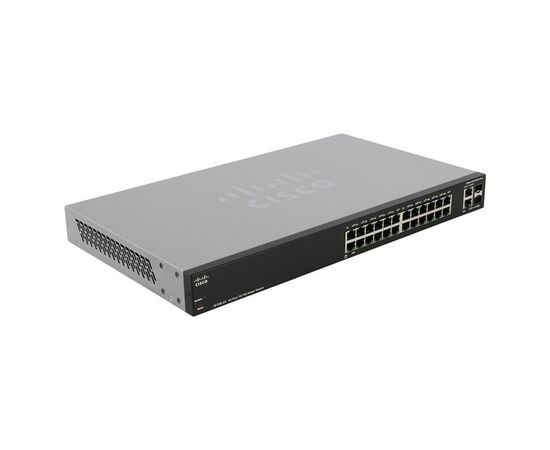 Коммутатор Cisco SF200-24 Smart 26-ports, SLM224GT-EU, фото 