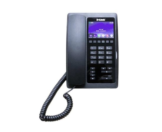 IP-телефон D-Link DPH-200SE SIP Чёрный, DPH-200SE/F1A, фото 