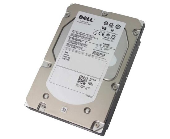 Жесткий диск для сервера Dell 1 ТБ SATA 3.5" 7200 об/мин, 6 Gb/s, 400-ACRS, фото 