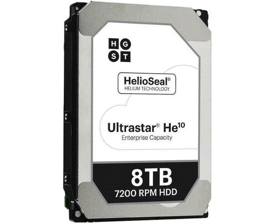 Жесткий диск для сервера HGST 8ТБ SAS 3.5" 7200 об/мин, 12 Gb/s, HUH721008AL5204, фото 