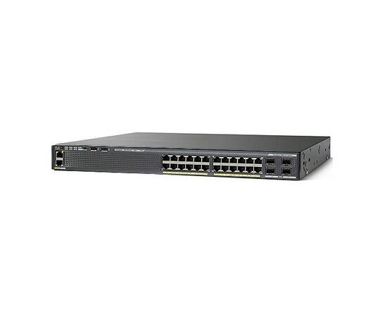 Коммутатор Cisco WS-C2960X-24PS-L 12-PoE Управляемый 28-ports, WS-C2960X-24PS-L, фото 