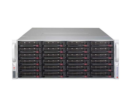 Корпус Supermicro SuperChassis 847BE2C-R1K28LPB Rack 1280Вт Чёрный 4U, CSE-847BE2C-R1K28LPB, фото 