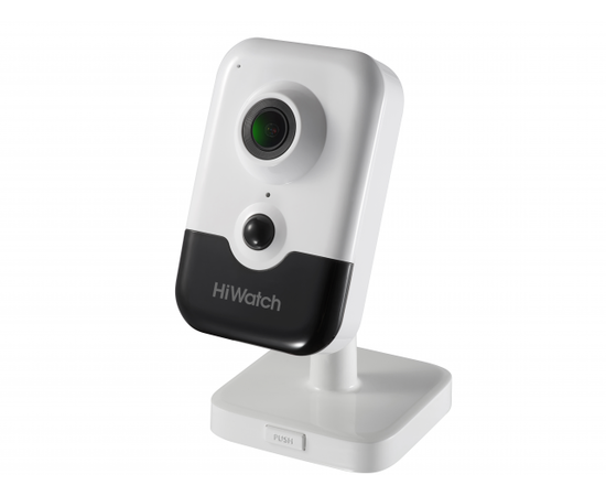 2Мп IP-видеокамера HiWatch DS-I214(B) 2.0mm с EXIR-подсветкой до 10м, микрофоном и динамиком, фото 