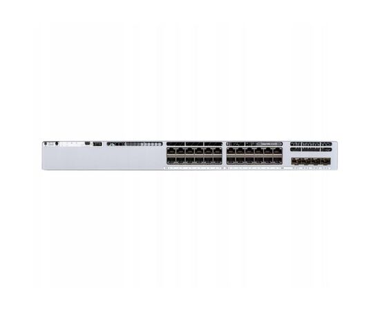 Коммутатор Cisco C9300L-24P-4X 24-PoE Smart 28-ports, C9300L-24P-4X-E, фото 