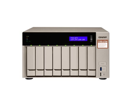 Настольная система хранения QNAP TVS-873E 8-bay, TVS-873E-8G, фото 