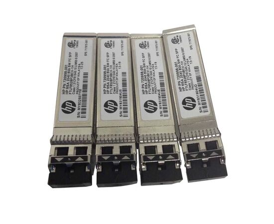 Трансивер HP Enterprise SFP+ Fibre Channel 8 Гбит/с (4шт), C8R23B, фото 