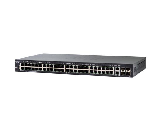 Коммутатор Cisco SF350-48-K9-EU 48 портов 100 Мбит, фото 