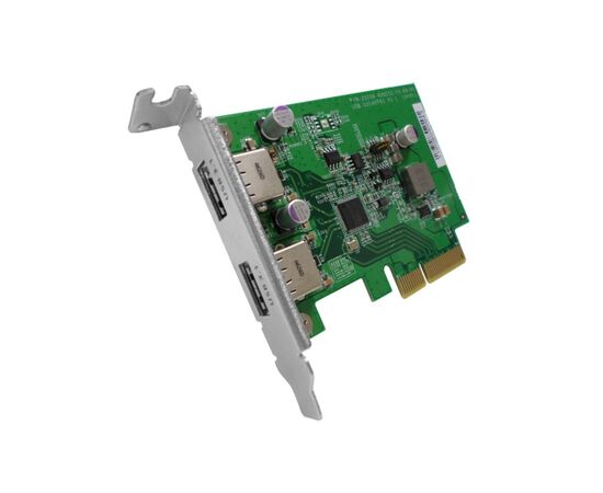 Карта расширения QNAP USB 3.1 Gen 2 10Gbps Type-A Dual-port PCIe, USB-U31A2P01, фото 