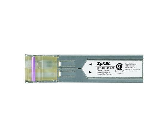 Трансивер ZyXEL SFP 1000Base-BX Одномодовый, SFP-BX1490-60, фото 