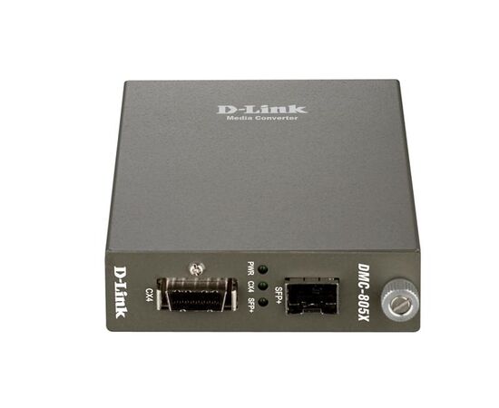 D-Link DMC-805X Медиаконвертер с 1 портом 10GBase-CX4 и 1 портом 10GBase-X SFP+, фото , изображение 3