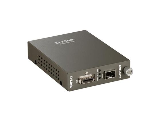 D-Link DMC-805X Медиаконвертер с 1 портом 10GBase-CX4 и 1 портом 10GBase-X SFP+, фото 