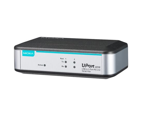 MOXA UPort 2210 2-портовый преобразователь USB в RS-232, фото 