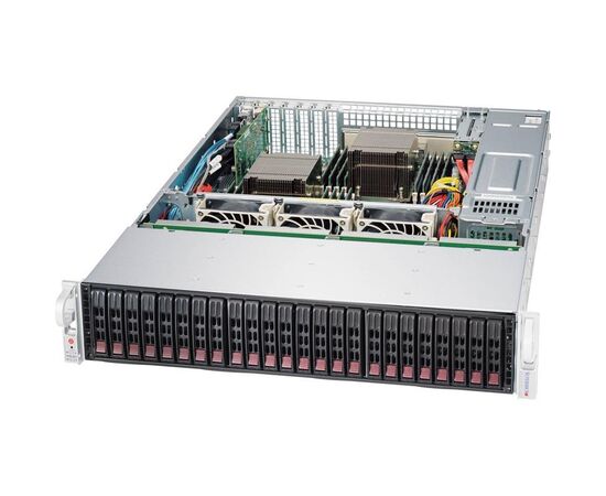 Серверная платформа Supermicro SuperStorage 2028R-ACR24H 24x2.5" 2U, SSG-2028R-ACR24H, фото 