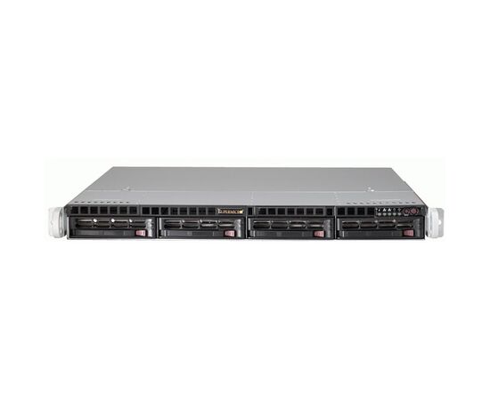 Серверная платформа Supermicro SuperServer 6018R-WTR 4x3.5" 1U, SYS-6018R-WTR, фото 