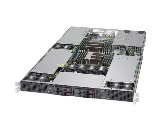 Серверная платформа Supermicro SuperServer 1028GR-TR 4x2.5" 1U, SYS-1028GR-TR, фото 