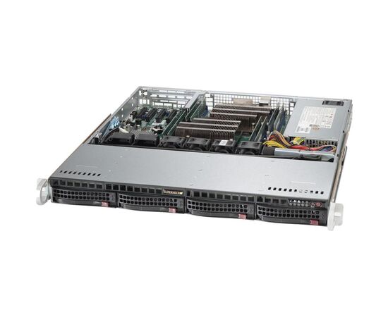 Серверная платформа Supermicro SuperServer 6018R-MT 4x3.5" 1U, SYS-6018R-MT, фото 