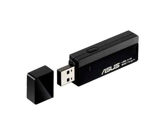 USB адаптер Asus IEEE 802.11 b/g/n 2.4 ГГц 300Мб/с USB 2.0, USB-N13, фото 