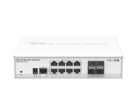 Коммутатор Mikrotik Cloud Router Switch 112-8G-4S-IN Smart 12-ports, CRS112-8G-4S-IN, фото 