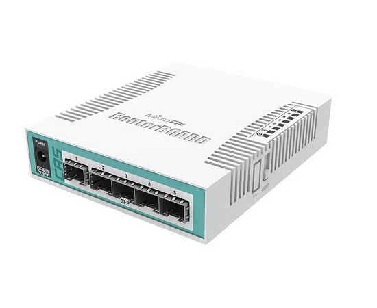 Коммутатор Mikrotik Cloud Router Switch 106-1C-5S Smart 6-ports, CRS106-1C-5S, фото 