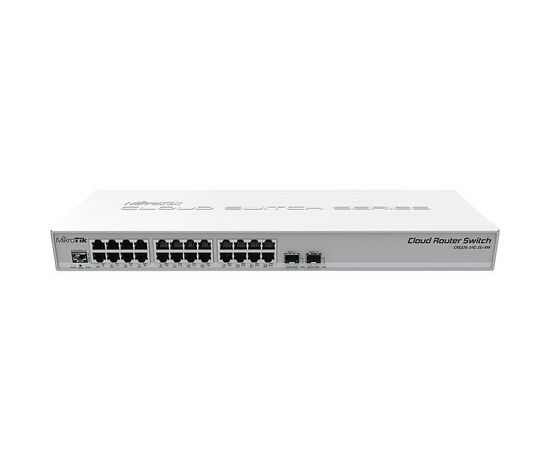 Коммутатор Mikrotik Cloud Router Switch 326-24G-2S+RM Управляемый 26-ports, CRS326-24G-2S+RM, фото 