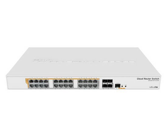 Коммутатор Mikrotik Cloud Router Switch 328-24P-4S+RM 24-PoE Управляемый 28-ports, CRS328-24P-4S+RM, фото 