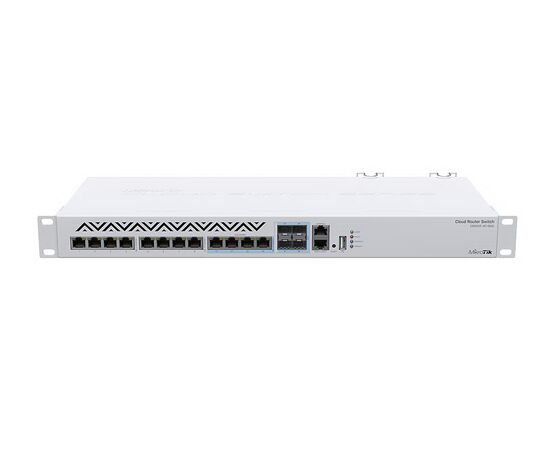 Коммутатор Mikrotik Cloud Router Switch 312-4C+8XG-RM Управляемый 12-ports, CRS312-4C+8XG-RM, фото 